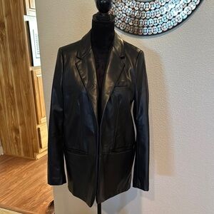 Black Leather Women's Jacket